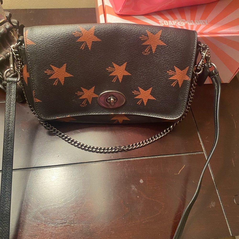 Coach shooting star mini crossbody bag with extra straps